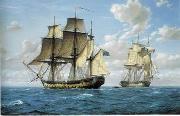 unknow artist Seascape, boats, ships and warships. 106 china oil painting reproduction